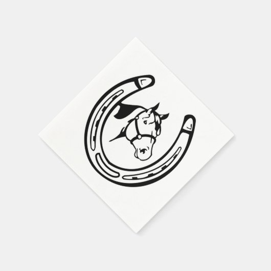 Hoefijzer Servetten (Hoek)