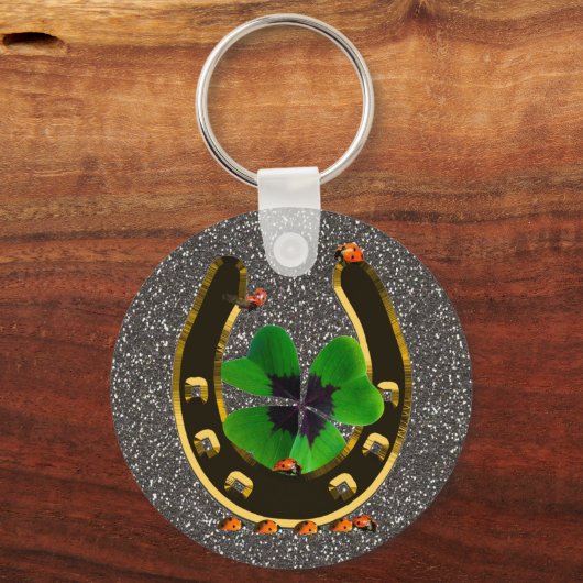 Hoefijzer Sleutelhanger (Voorkant)