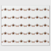Hoefijzer Star Scroll Cadeaupapier (Vlak)