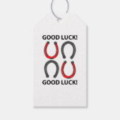 Hoefijzer Succes Hoefijzer Cadeaulabel (Voorkant)