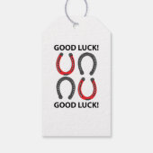 Hoefijzer Succes Hoefijzer Cadeaulabel (Achterkant)