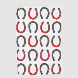 Hoefijzer Succes Hoefijzer Golfhanddoek