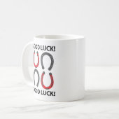 Hoefijzer Succes Hoefijzer Koffiemok (Voorkant links)