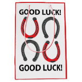 Hoefijzer Succes Hoefijzer Medium Cadeauzakje (Voorkant)