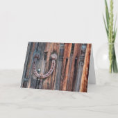 Hoefijzer succes kaart (Voorkant)