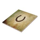 Hoefijzer Tegeltje (Zijkant)