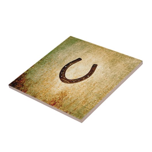 Hoefijzer Tegeltje (Zijkant)