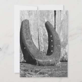 hoefijzer uitnodiging