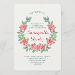 Hoefijzer van de uitnodiging tot het indienen van 