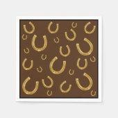 Hoefijzer van geluk servet (Voorkant)