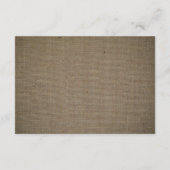 Hoefijzer van het rustige land op het heuphuwelijk informatiekaartje (Achterkant)