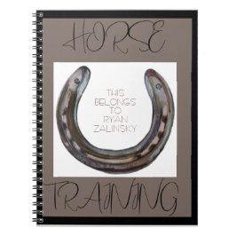 hoefijzer & vlieg notitieboek