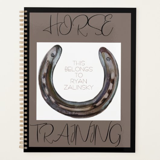 hoefijzer & vlieg planner (Voorkant)