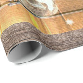 Hoefijzer voor kerstpaardenwagon Cowboy Boots Cadeaupapier (Rol Hoek)