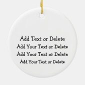 Hoefijzer voor Luck - SRF Keramisch Ornament (Achterkant)