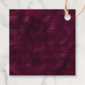 Hoefijzer voor paardenkerst bedankjes labels (Achterkant)