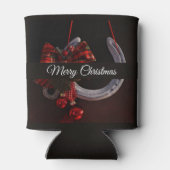 Hoefijzer voor paardenkerst blikjeskoeler (Achterkant)