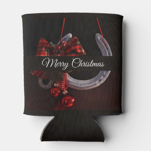 Hoefijzer voor paardenkerst blikjeskoeler (Achterkant)