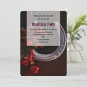 Hoefijzer voor paardenkerst kaart (Staand voorkant)