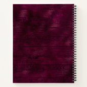 Hoefijzer voor paardenkerst notitieboek (Achterkant)