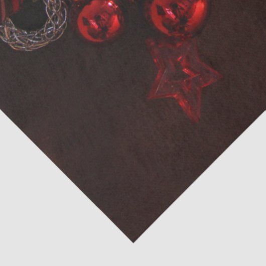 Hoefijzer voor paardenkerst tissuepapier (Detail)