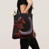 Hoefijzer voor paardenkerst tote bag (Dichtbij)