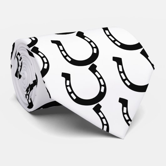 hoefijzer voor succes stropdas (Opgerold)