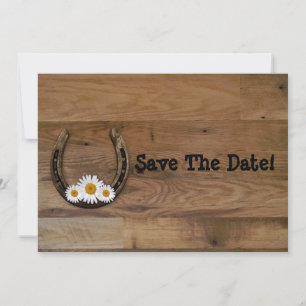 Hoefijzer Wedding opslaan Datum Save The Date