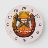 Hoefijzer Wishing Well klok (Voorkant)