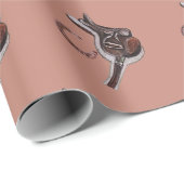 hoefijzer zadel cadeaupapier (Rol Hoek)