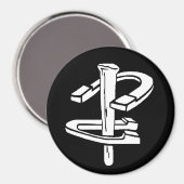 Hoefijzers 3"Magneet Magneet (Voorkant / Achterkant)
