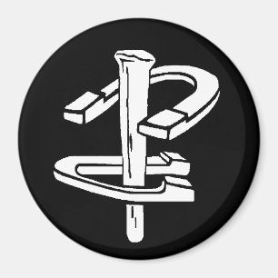 Hoefijzers 3"Magneet Magneet