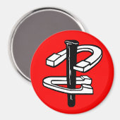 Hoefijzers 3"Magneet Magneet (Voorkant / Achterkant)