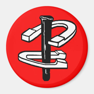 Hoefijzers 3"Magneet Magneet