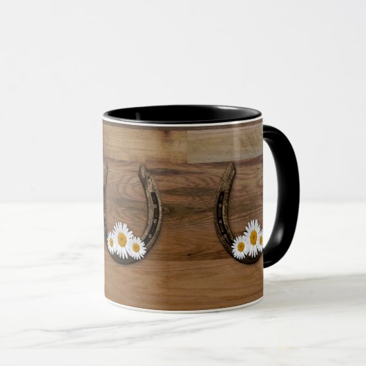 Hoefijzers Country Style Mok (Voorkant rechts)