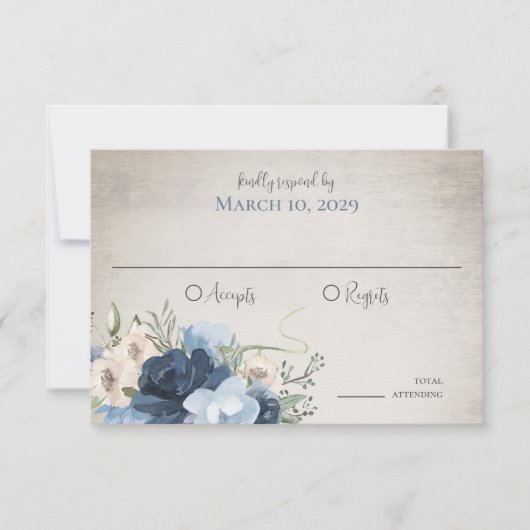 Hoefijzers en lammeren, Floral Barn Wood Kaart (Voorkant)