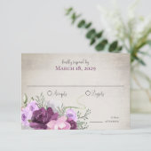 Hoefijzers en lammeren - Floral Barn Wood Uitnodig Kaart (Staand voorkant)