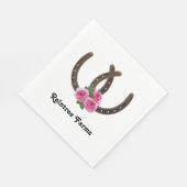 Hoefijzers en Rozen Servet (Hoek)