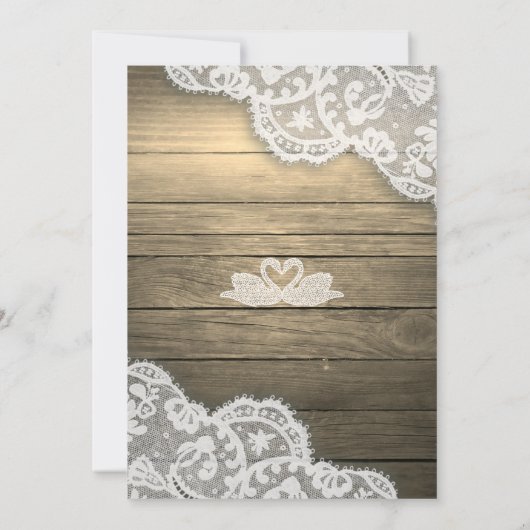 Hoefijzers Hydrangea Country Weddenschap Save the Date (Achterkant)