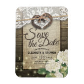 Hoefijzers Hydrangea Country Weddenschap Save the  Magneet (Verticaal)