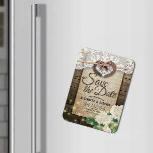 Hoefijzers Hydrangea Country Weddenschap Save the Magneet