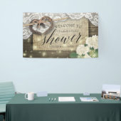 Hoefijzers Hydrangea Land Vrijgezellenfeest Welkom Spandoek (Beurs)