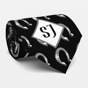 Hoefijzers   INITIALEN Stropdas