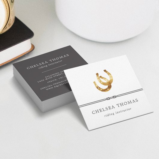 Hoefijzers | Instructeur voor ruitercentrum Vierkante Visitekaartje