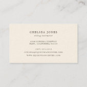 Hoefijzers | Instructeur voor ruitercentrum Visitekaartje (Achterkant)