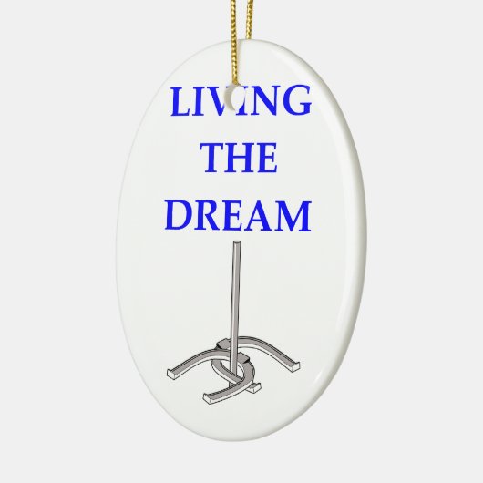 hoefijzers keramisch ornament (Links)