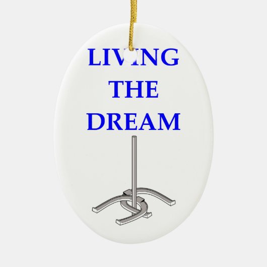 hoefijzers keramisch ornament (Voorkant)