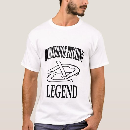 Hoefijzers Legend Basic T-Shirt (Voorkant)