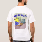hoefijzers / Mannen basisvrouwen / T-shirt vrouwen (Achterkant)