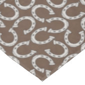 Hoefijzers patroon Landentafel Tafelkleed (Gekanteld)